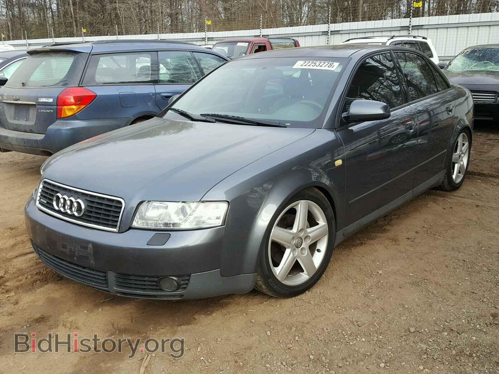 2002 AUDI A4 - VIN: WAULC68E12A310353 - Фото 2