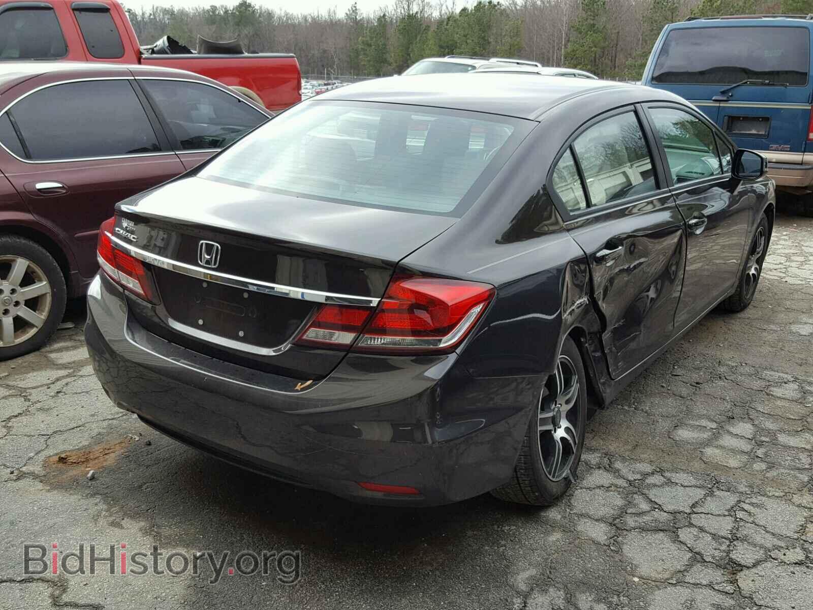 2013 HONDA CIVIC - VIN: 2HGFB2F5XDH588320 - Фото 4