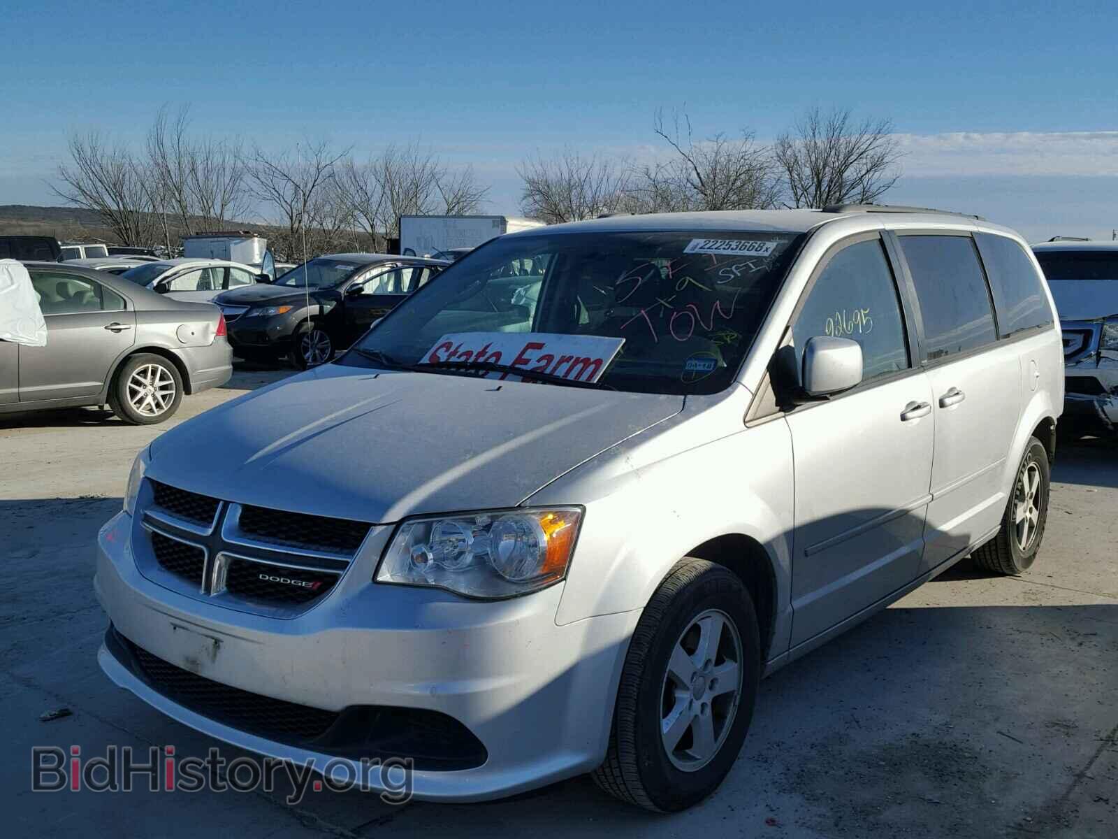 2012 DODGE CARAVAN - VIN: 2C4RDGCG1CR384541 - Фото 2
