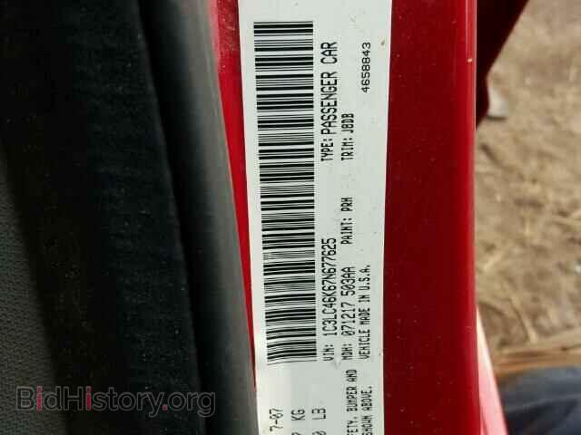 2007 CHRYSLER SEBRING - VIN: 1C3LC46K67N677625 - Фото 10
