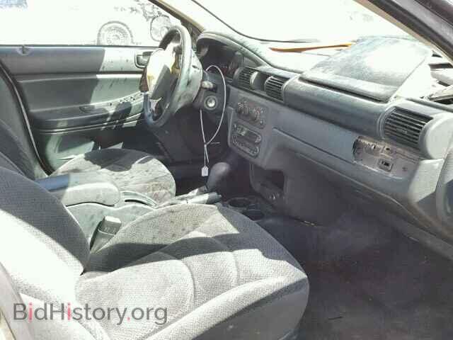 2004 CHRYSLER SEBRING - VIN: 1C3EL46X74N188716 - Фото 5
