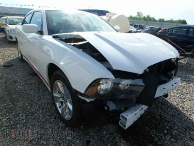 2013 Dodge CHARGER, белый — VIN 2C3CDXBG8DH725260, Copart