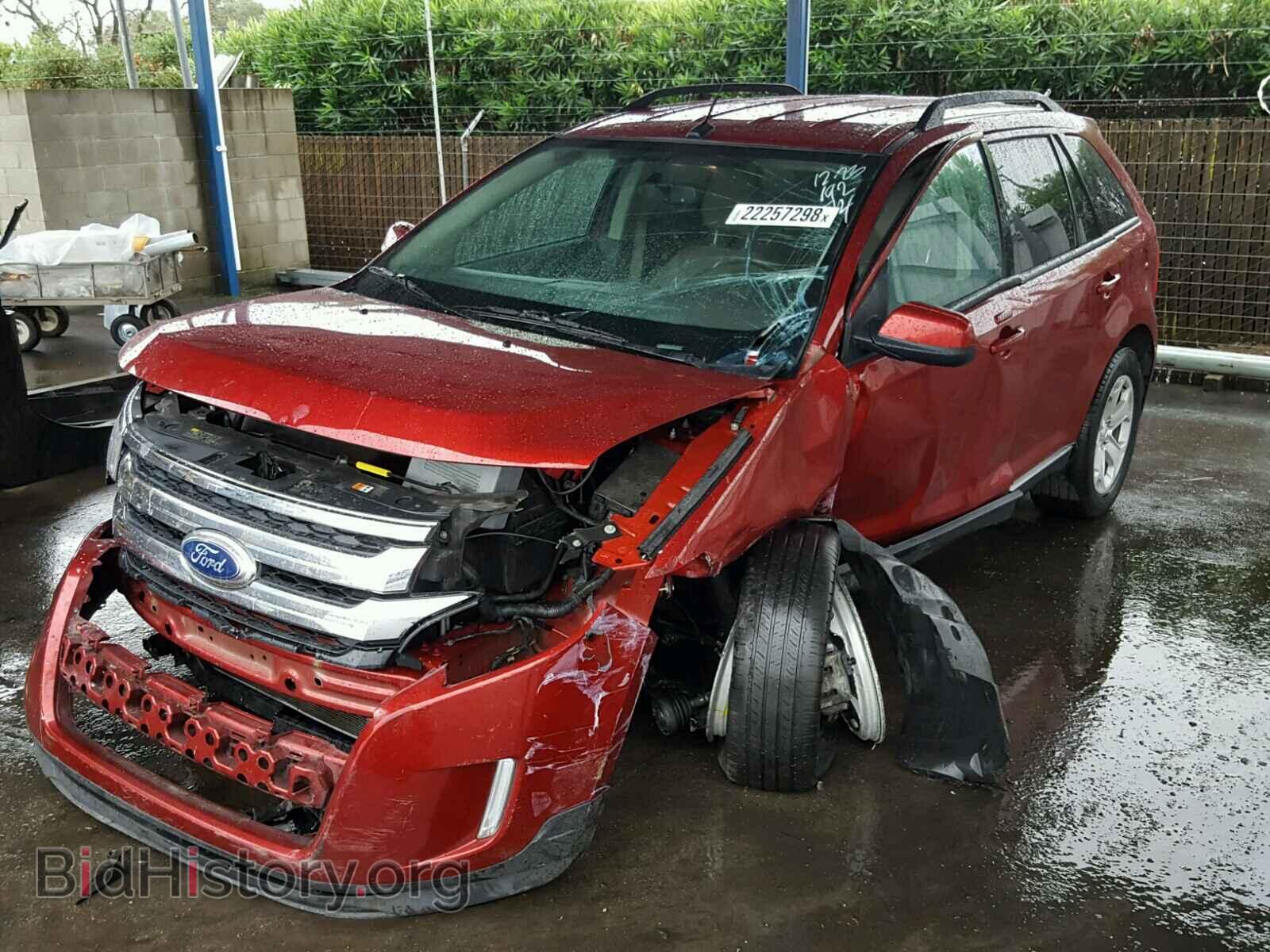 2014 FORD EDGE - VIN: 2FMDK4JCXEBA90917 - Фото 2
