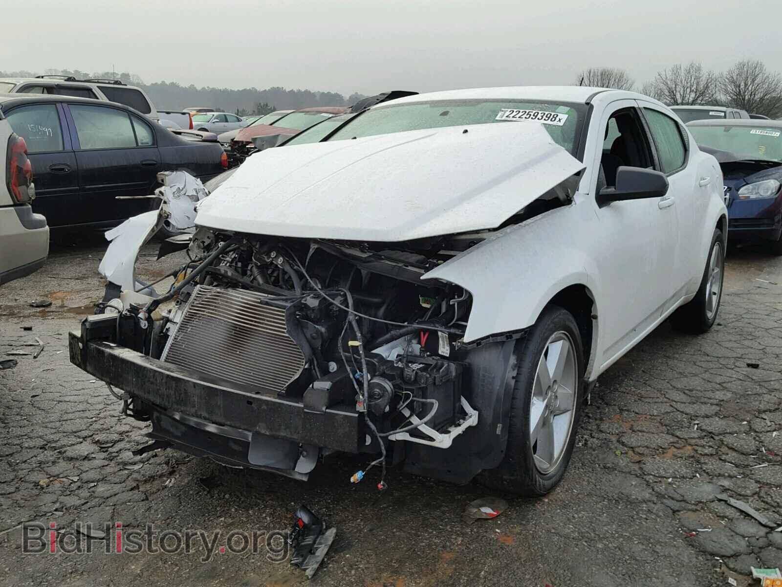 2013 DODGE AVENGER - VIN: 1C3CDZAB5DN632639 - Фото 2