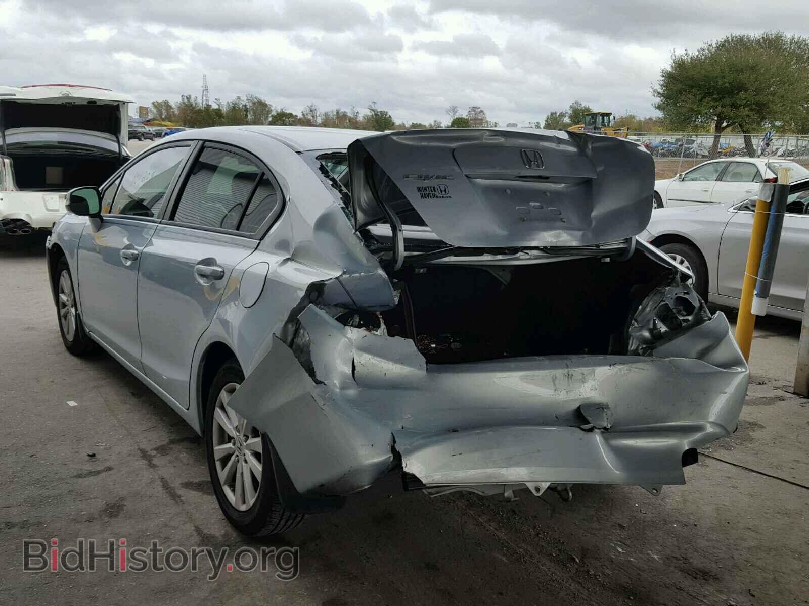 2012 HONDA CIVIC - VIN: 19XFB2F86CE037241 - Фото 3