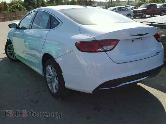 2015 CHRYSLER 200 - VIN: 1C3CCCABXFN630811 - Фото 3