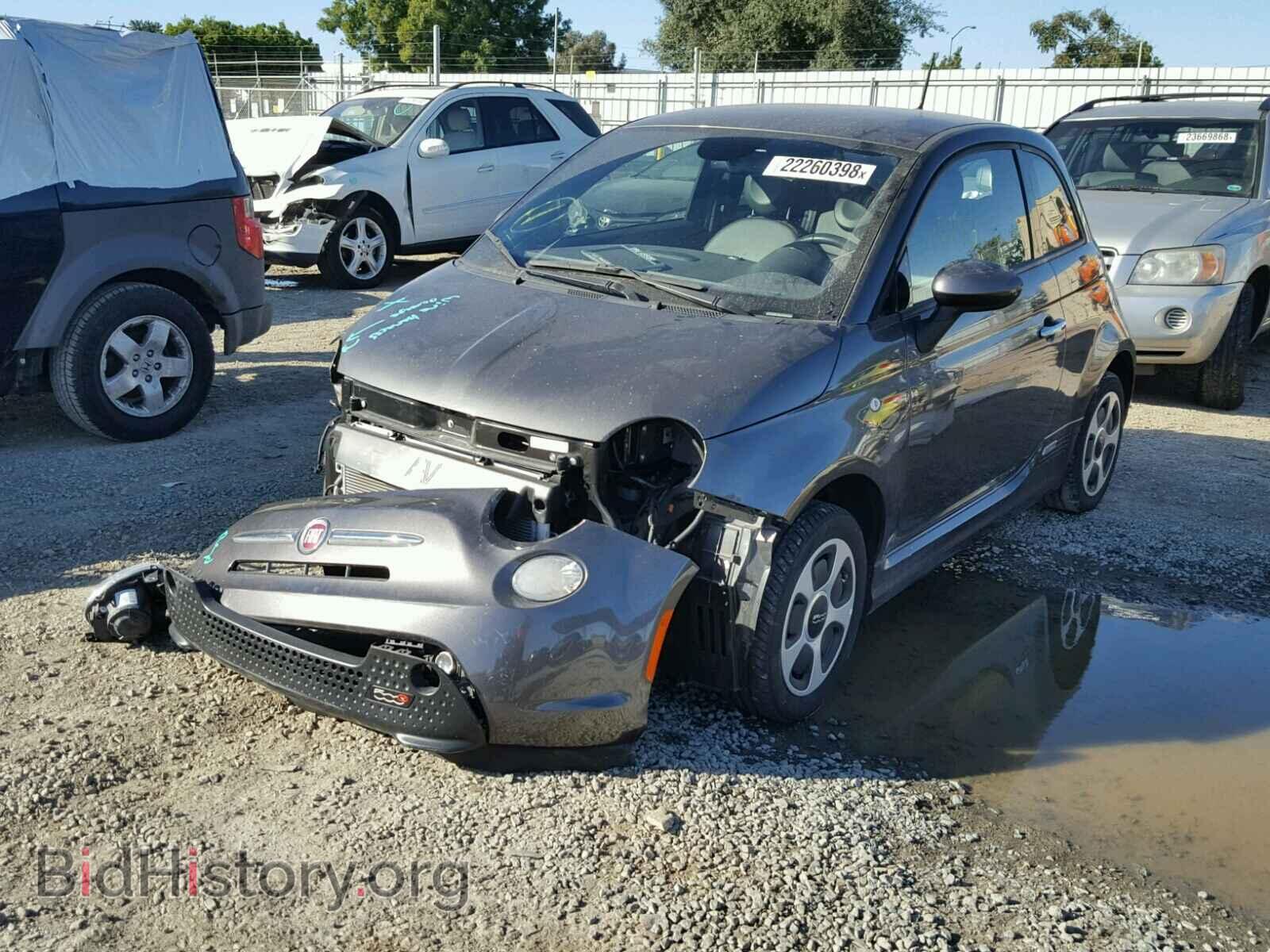 2015 FIAT 500 - VIN: 3C3CFFGE7FT695643 - Фото 2