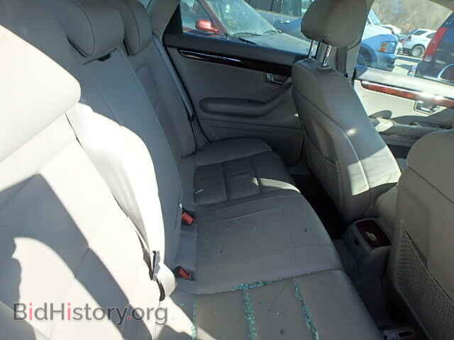 2006 AUDI A4 - VIN: WAUAF78E76A239735 - Фото 6