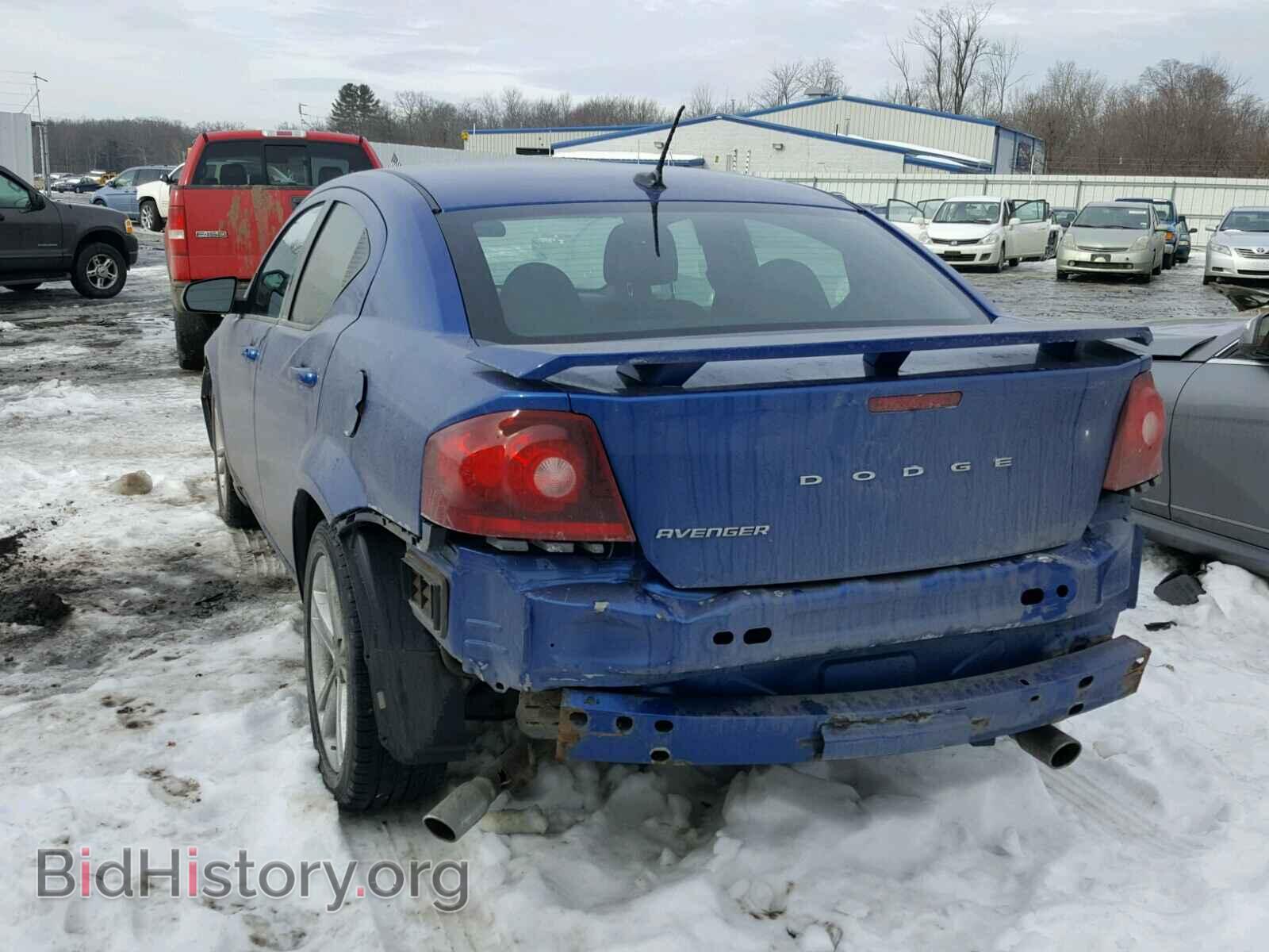 2013 DODGE AVENGER - VIN: 1C3CDZAG4DN572588 - Фото 3