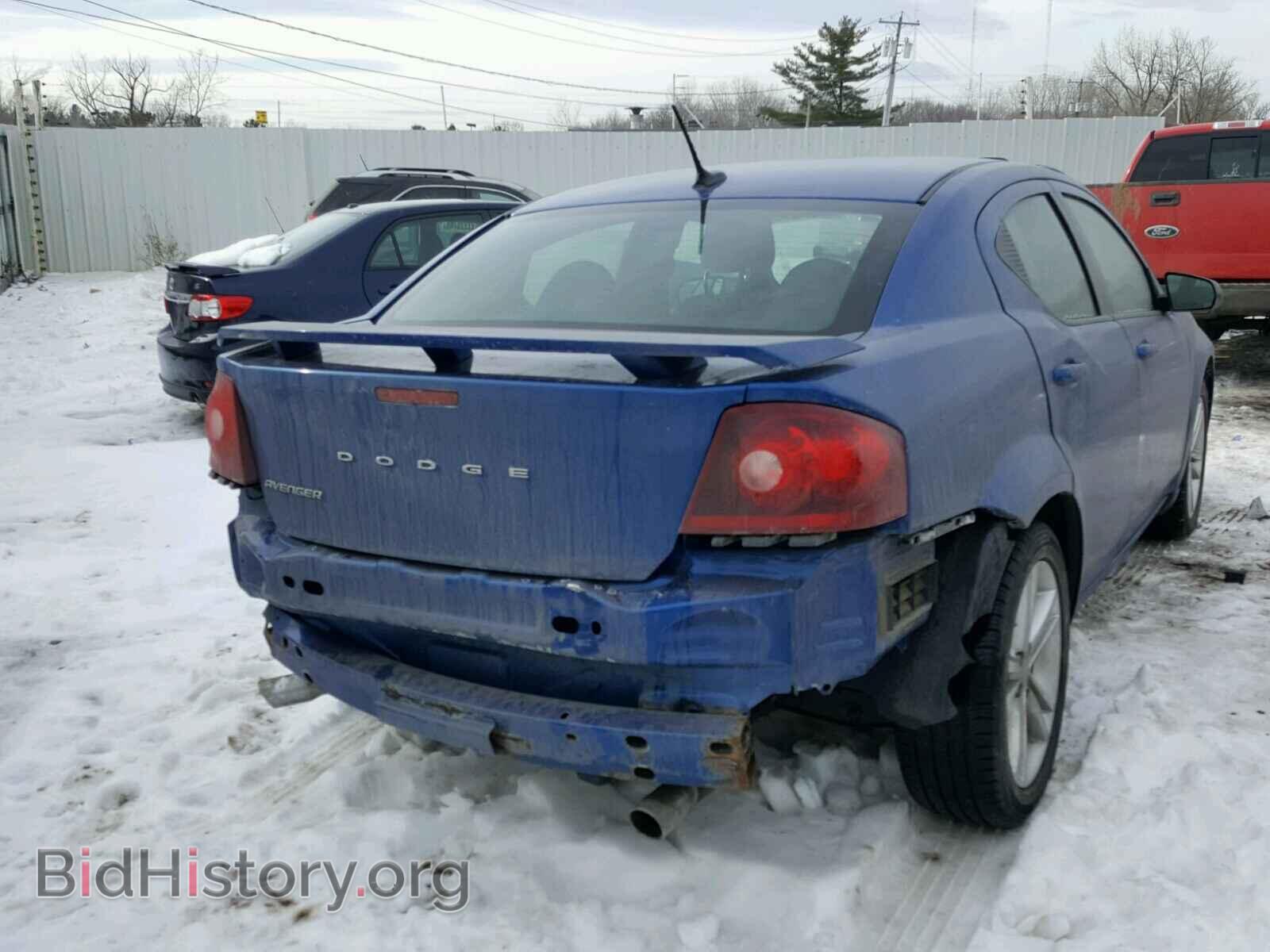 2013 DODGE AVENGER - VIN: 1C3CDZAG4DN572588 - Фото 4