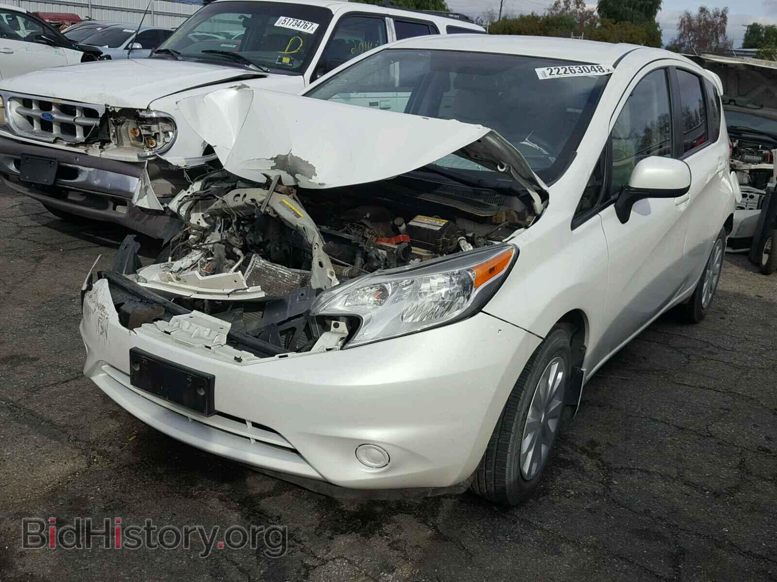 2014 NISSAN VERSA - VIN: 3N1CE2CP7EL354050 - Фото 2