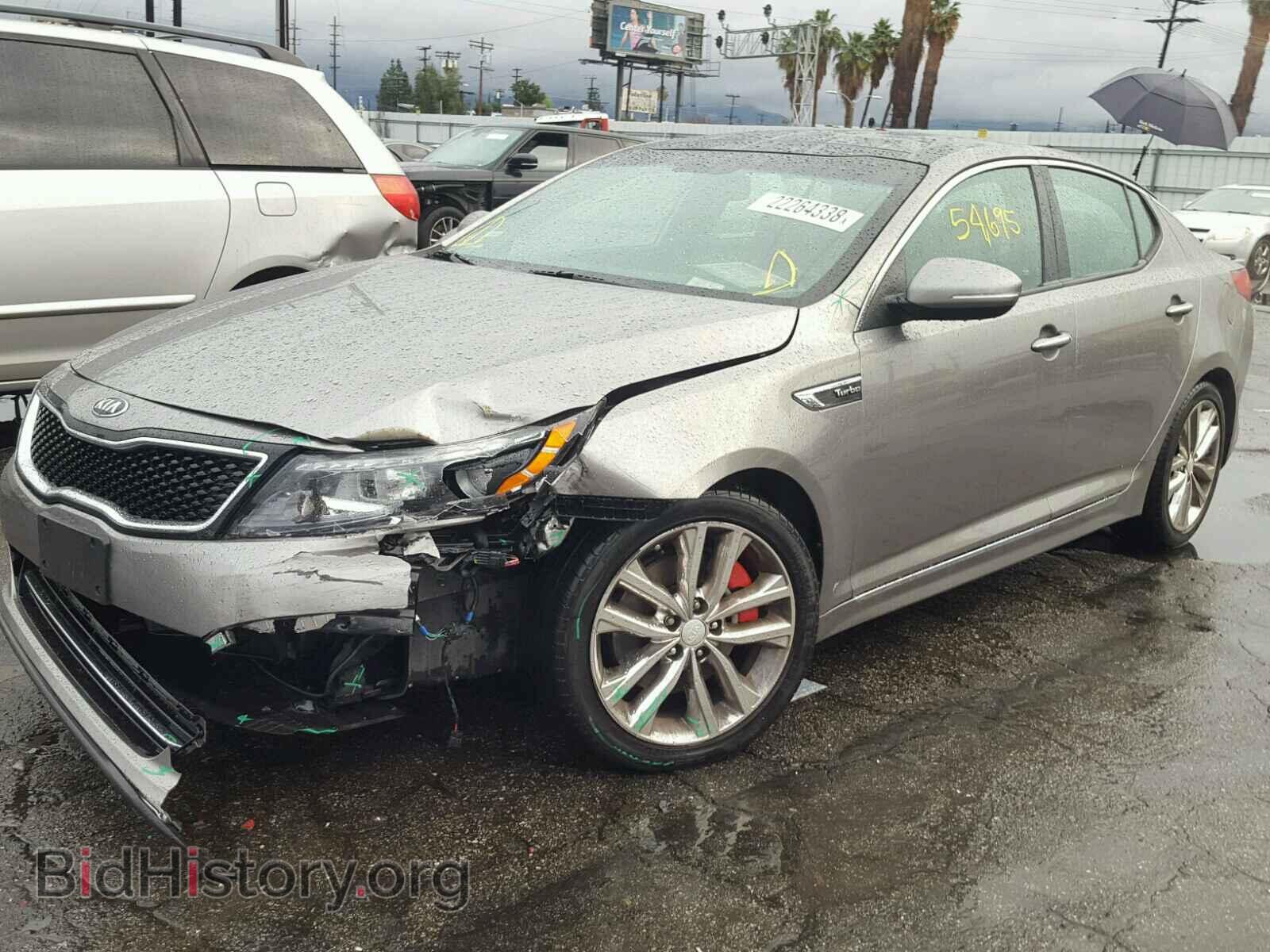 2015 KIA OPTIMA - VIN: 5XXGR4A68FG469584 - Фото 2