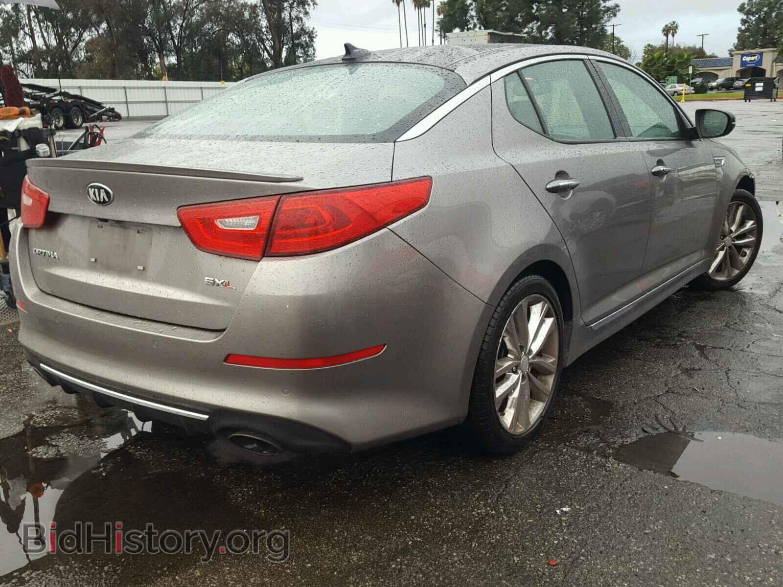 2015 KIA OPTIMA - VIN: 5XXGR4A68FG469584 - Фото 4