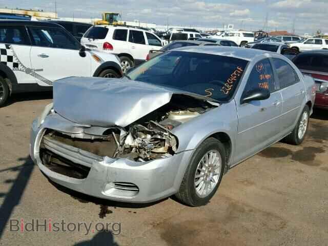 2004 CHRYSLER SEBRING - VIN: 1C3EL46X04N370824 - Фото 2