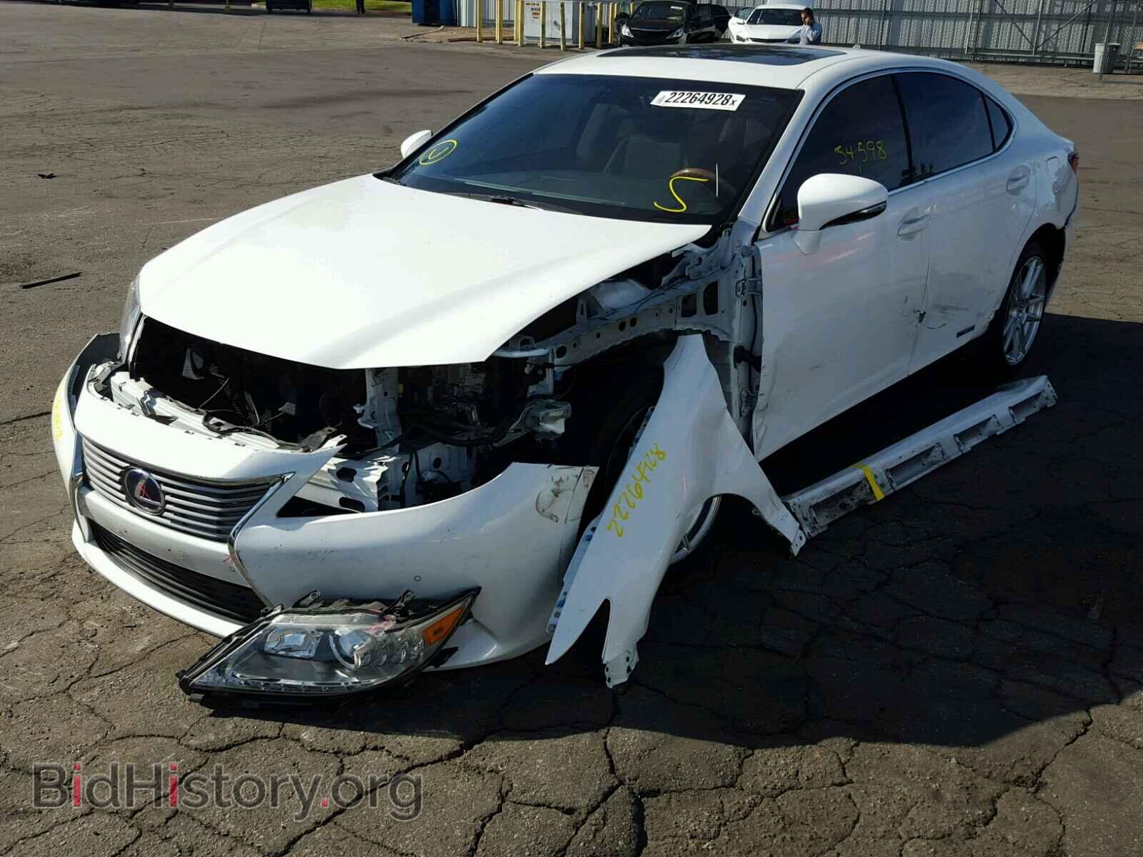 2013 LEXUS ES300 - VIN: JTHBW1GG8D2009554 - Фото 2