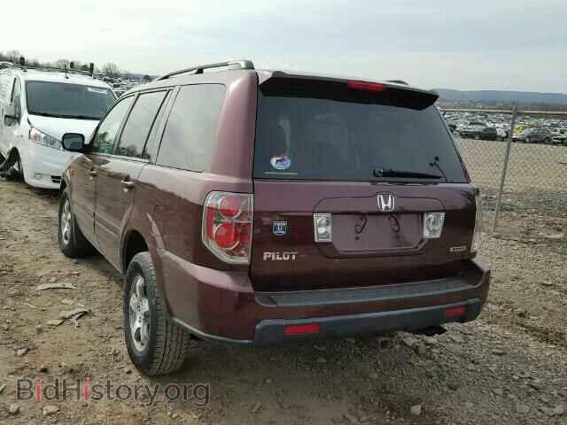 2007 HONDA PILOT - VIN: 2HKYF18477H516870 - Фото 3
