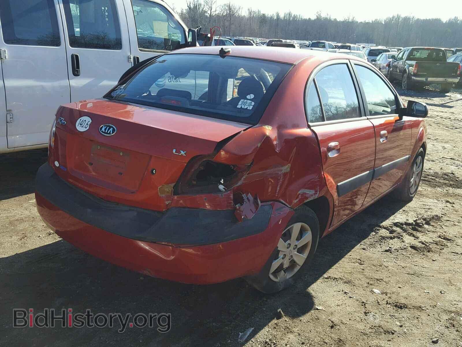 2009 KIA RIO BASE - VIN: KNADE223496561430 - Фото 4