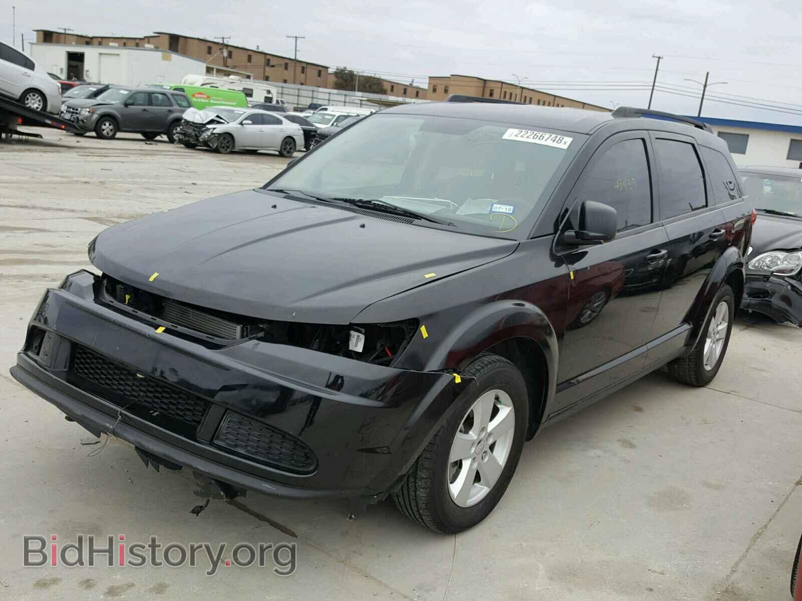 2015 DODGE JOURNEY - VIN: 3C4PDCAB3FT695283 - Фото 2