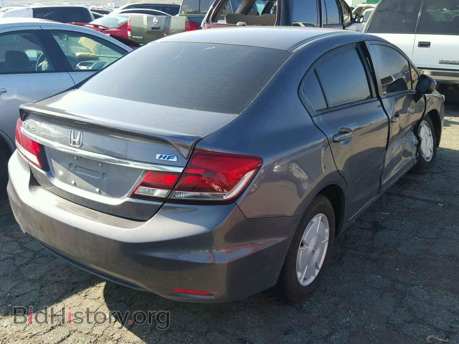 2014 HONDA CIVIC - VIN: 2HGFB2F63EH544430 - Фото 4