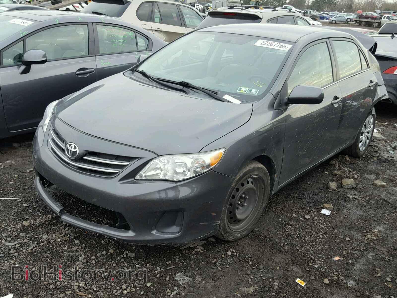2013 TOYOTA COROLLA BA - VIN: 2T1BU4EE4DC043373 - Фото 2