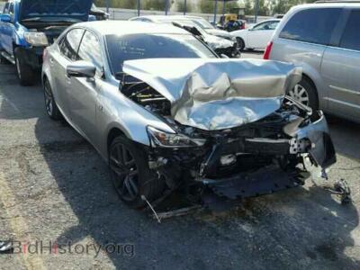 2017 Lexus IS350 IS 350, серебристый — VIN JTHBE1D24H5028831, Copart