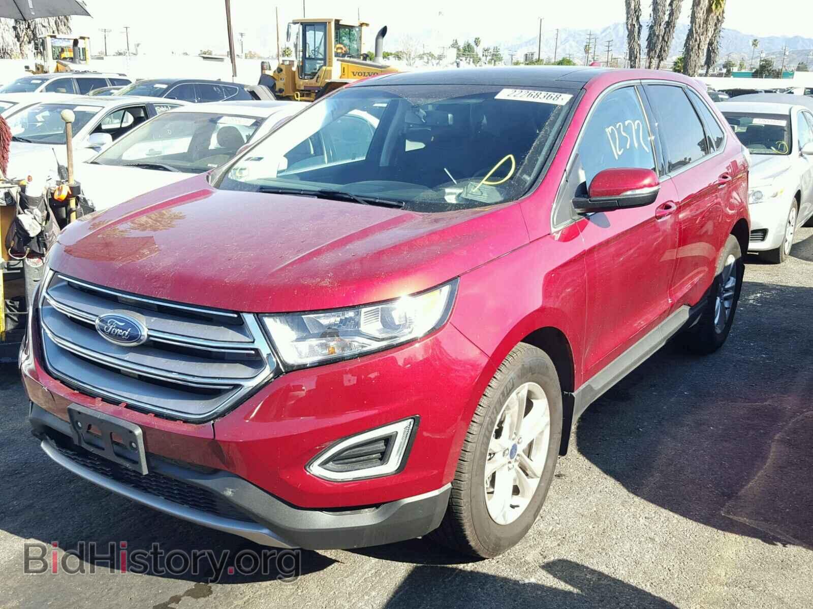 2016 FORD EDGE - VIN: 2FMPK3J90GBC37860 - Фото 2