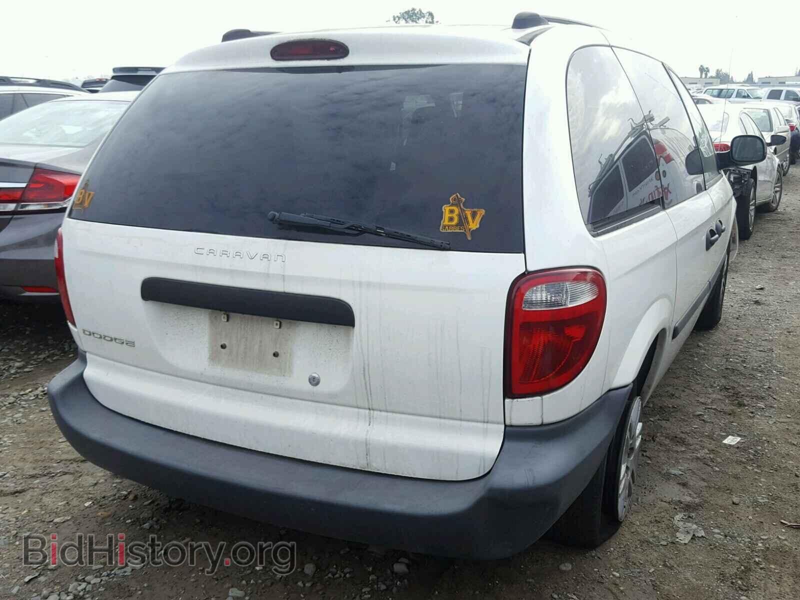 2005 DODGE CARAVAN - VIN: 1D4GP25R65B203373 - Фото 4