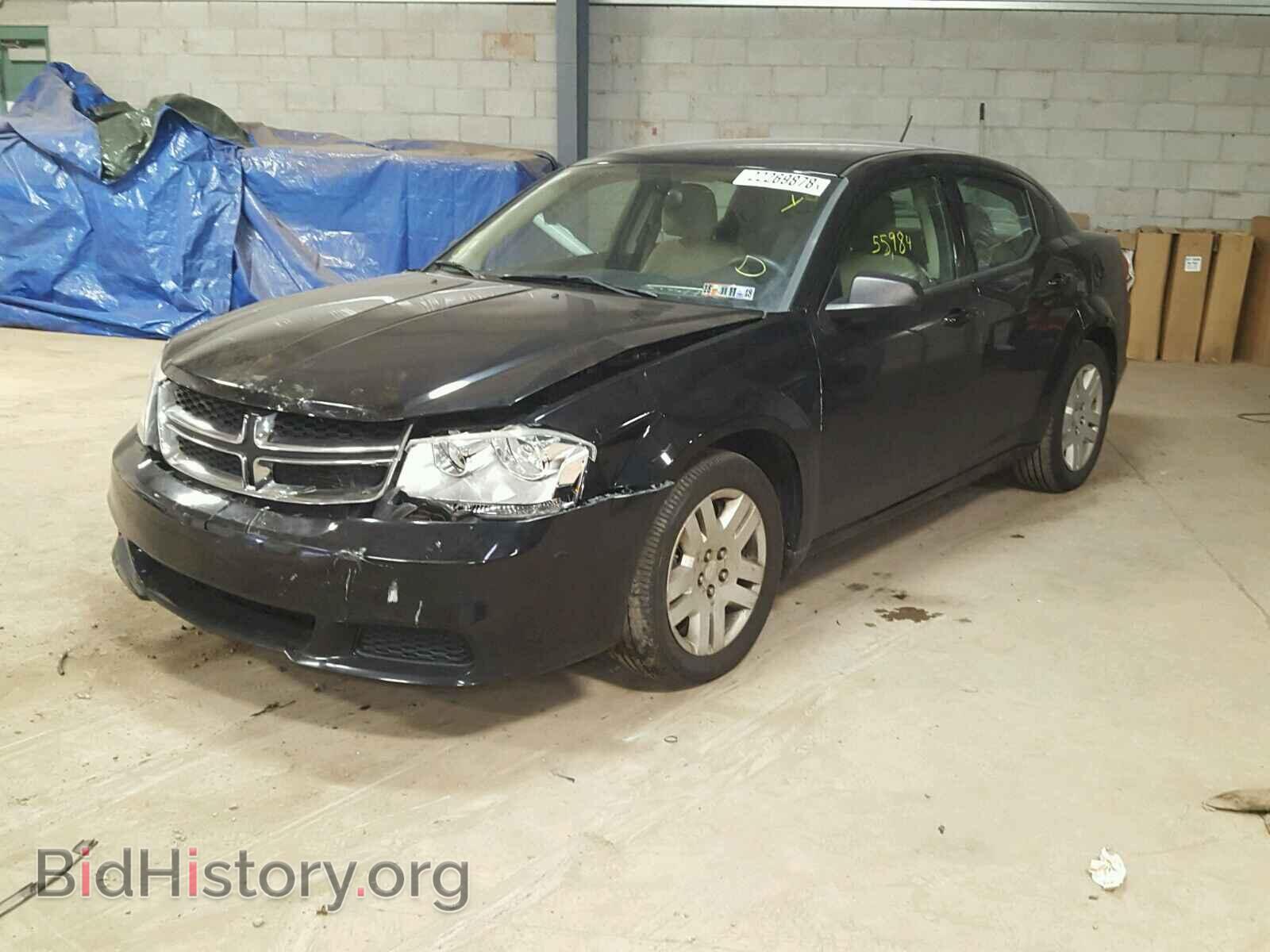2011 DODGE AVENGER - VIN: 1B3BD4FB9BN557297 - Фото 2