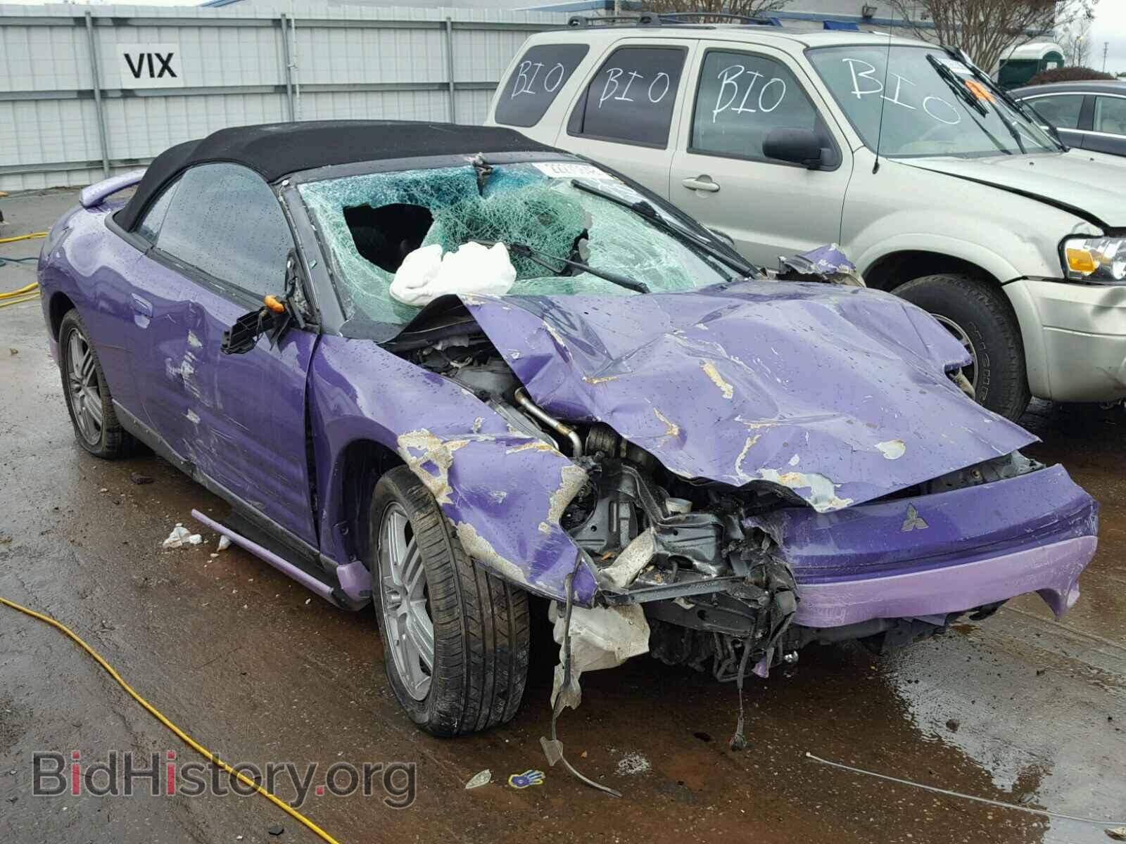 Photo 4A3AE55HX3E174759 - MITSUBISHI ECLIPSE 2003