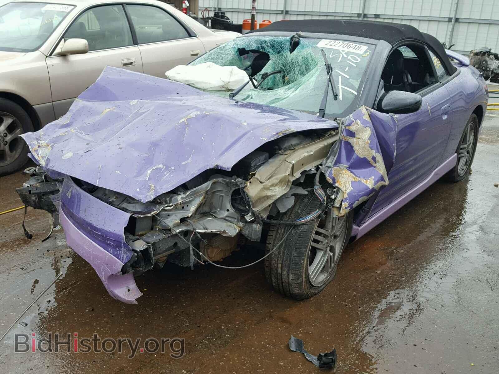 2003 MITSUBISHI ECLIPSE - VIN: 4A3AE55HX3E174759 - Фото 2