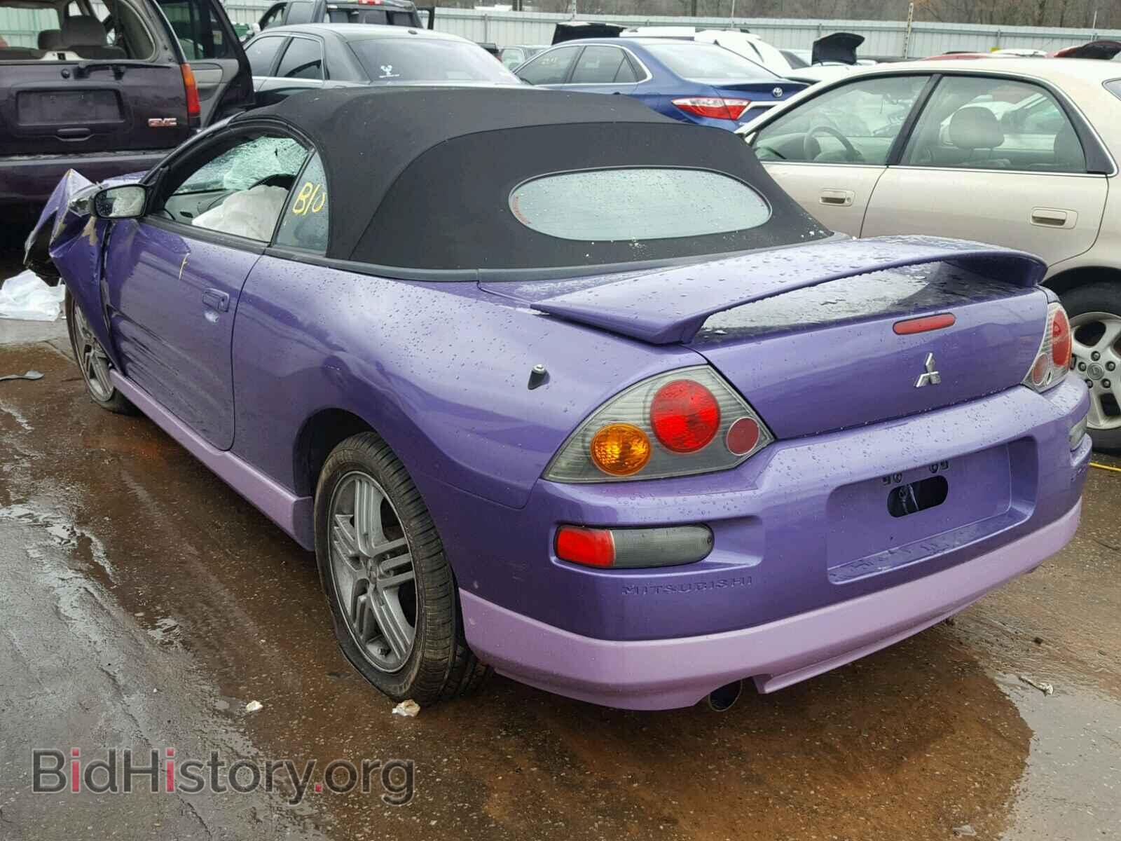 2003 MITSUBISHI ECLIPSE - VIN: 4A3AE55HX3E174759 - Фото 3