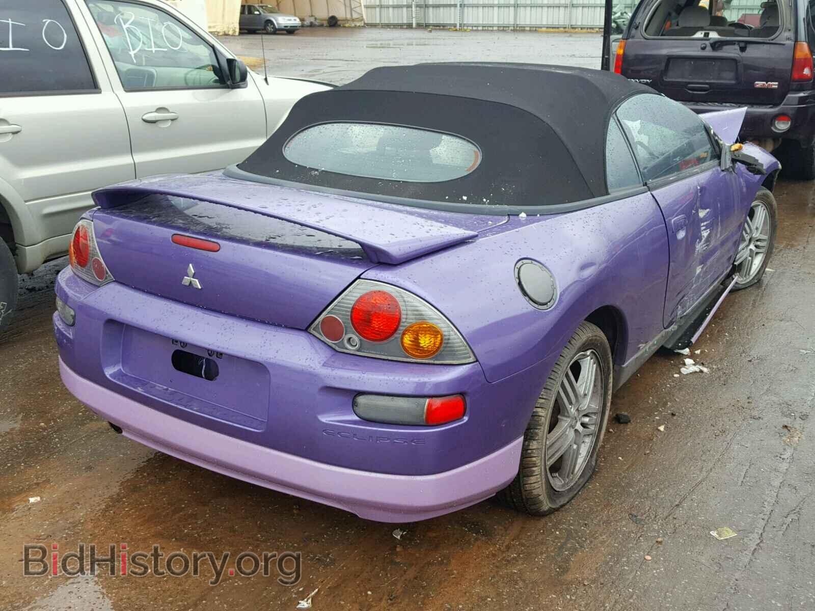 2003 MITSUBISHI ECLIPSE - VIN: 4A3AE55HX3E174759 - Фото 4
