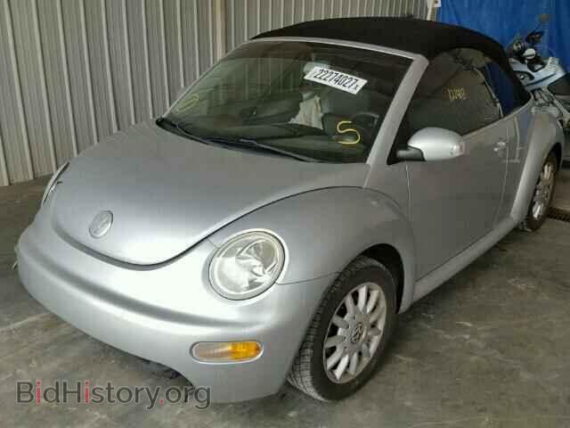 2004 VOLKSWAGEN BEETLE - VIN: 3VWCM31Y44M324155 - Фото 2
