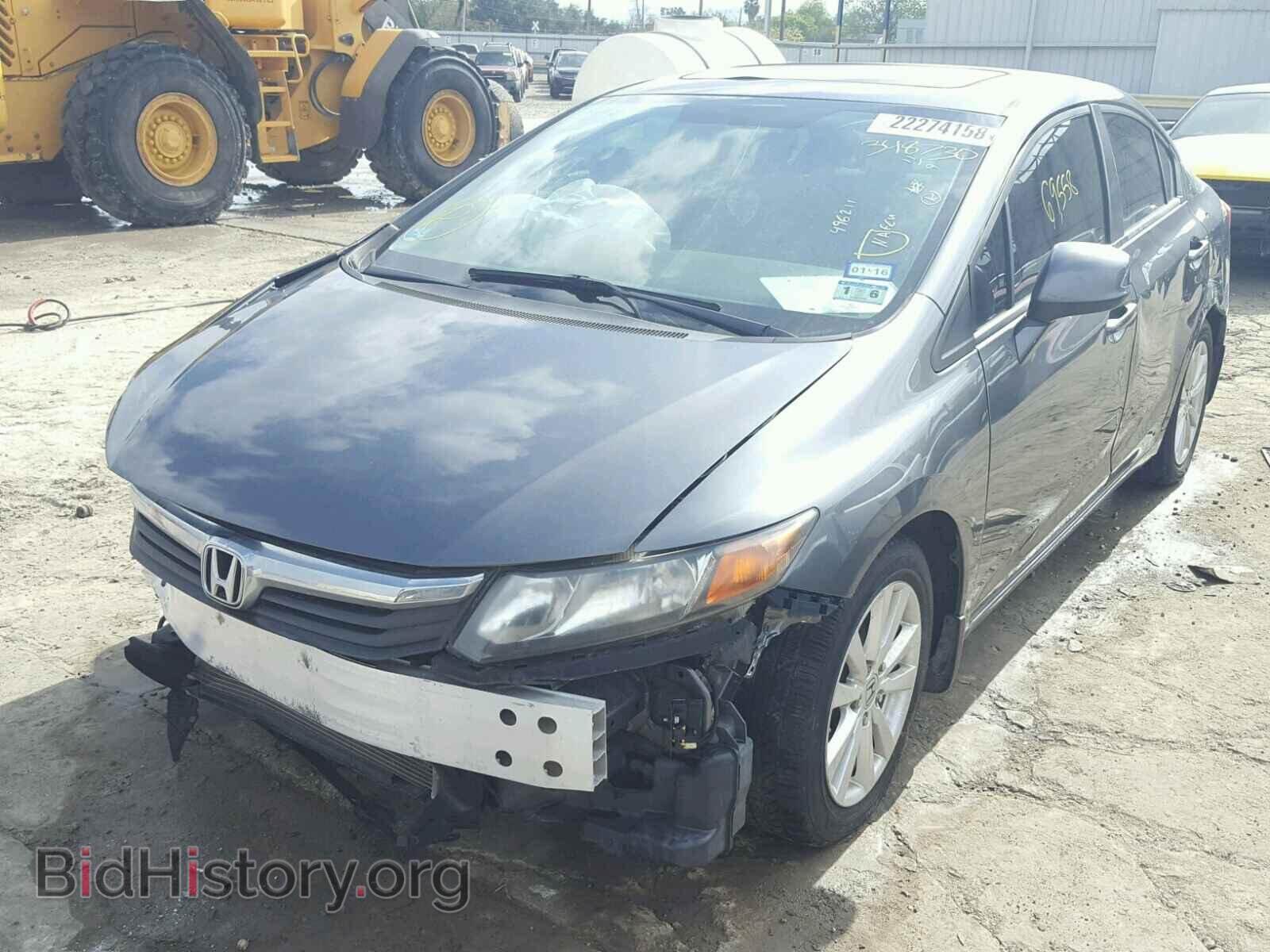 2012 HONDA CIVIC - VIN: 19XFB2F89CE348730 - Фото 2