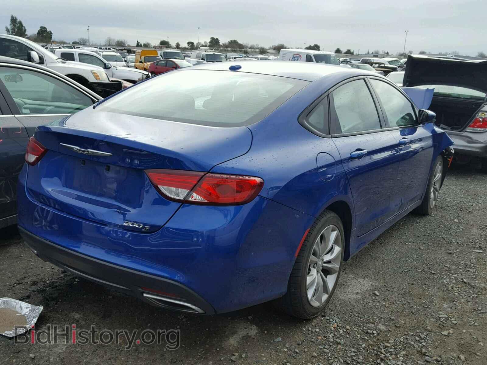 2015 CHRYSLER 200 - VIN: 1C3CCCBB0FN634350 - Фото 4