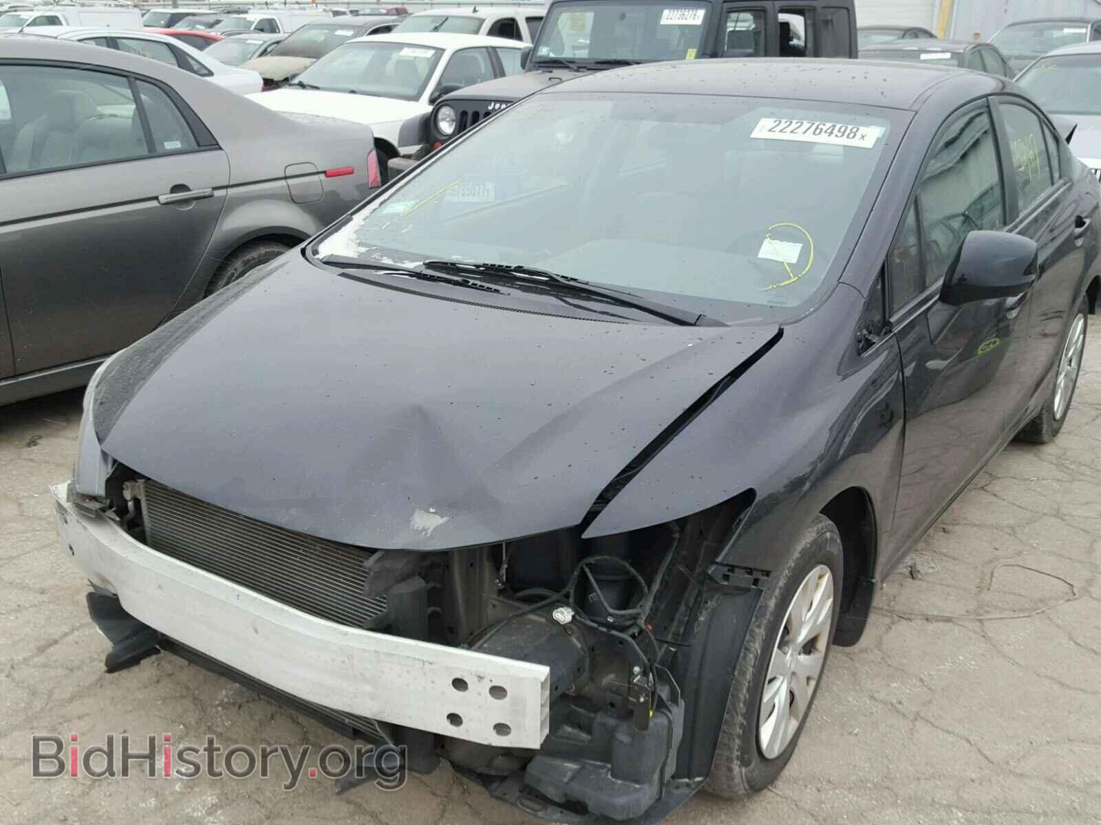 2012 HONDA CIVIC - VIN: 19XFB2F57CE066897 - Фото 2
