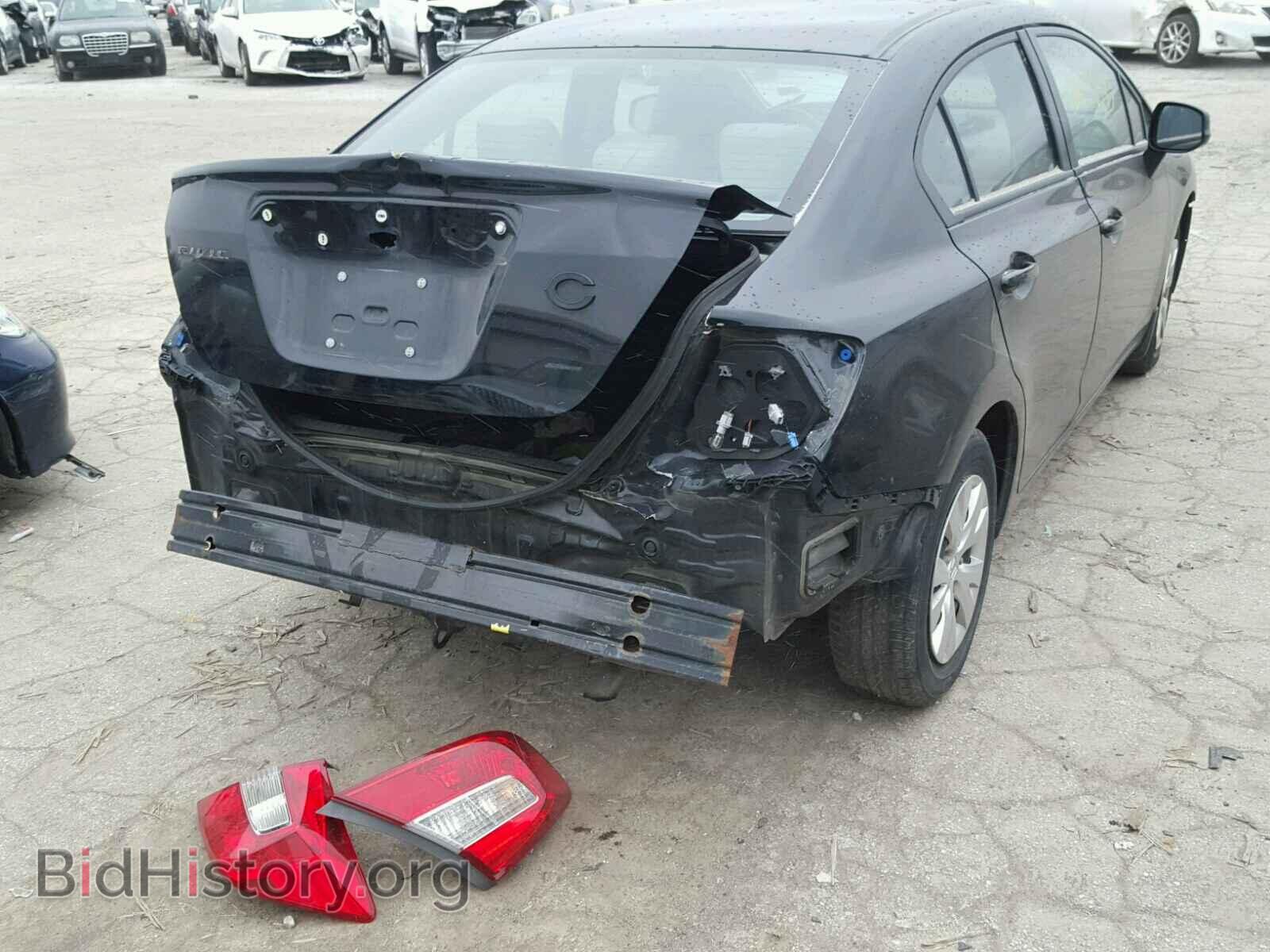 2012 HONDA CIVIC - VIN: 19XFB2F57CE066897 - Фото 4