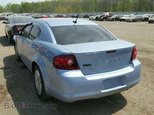 2013 DODGE AVENGER - VIN: 1C3CDZABXDN613343 - Фото 3