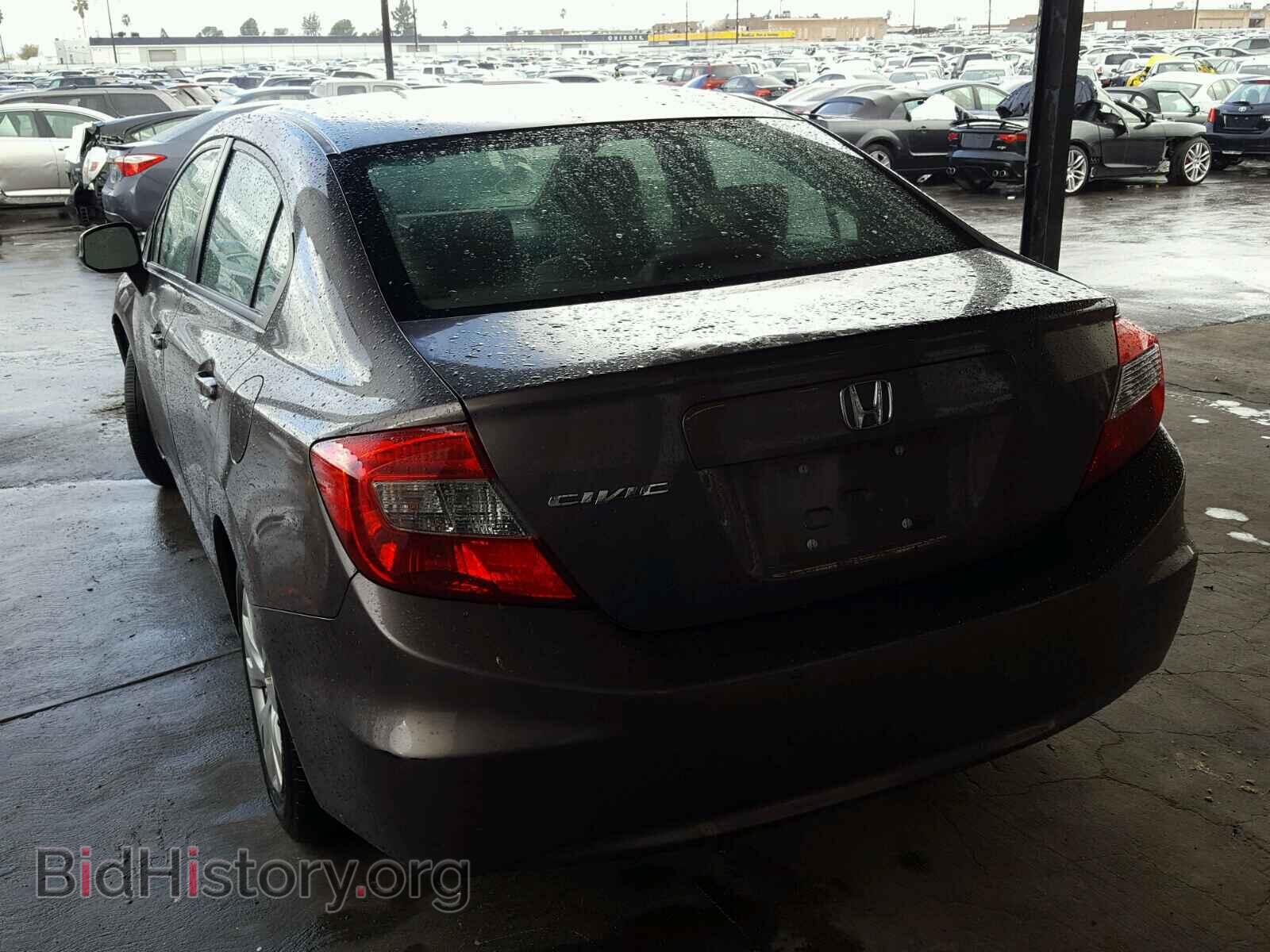 2012 HONDA CIVIC - VIN: 2HGFB2F54CH589512 - Фото 3