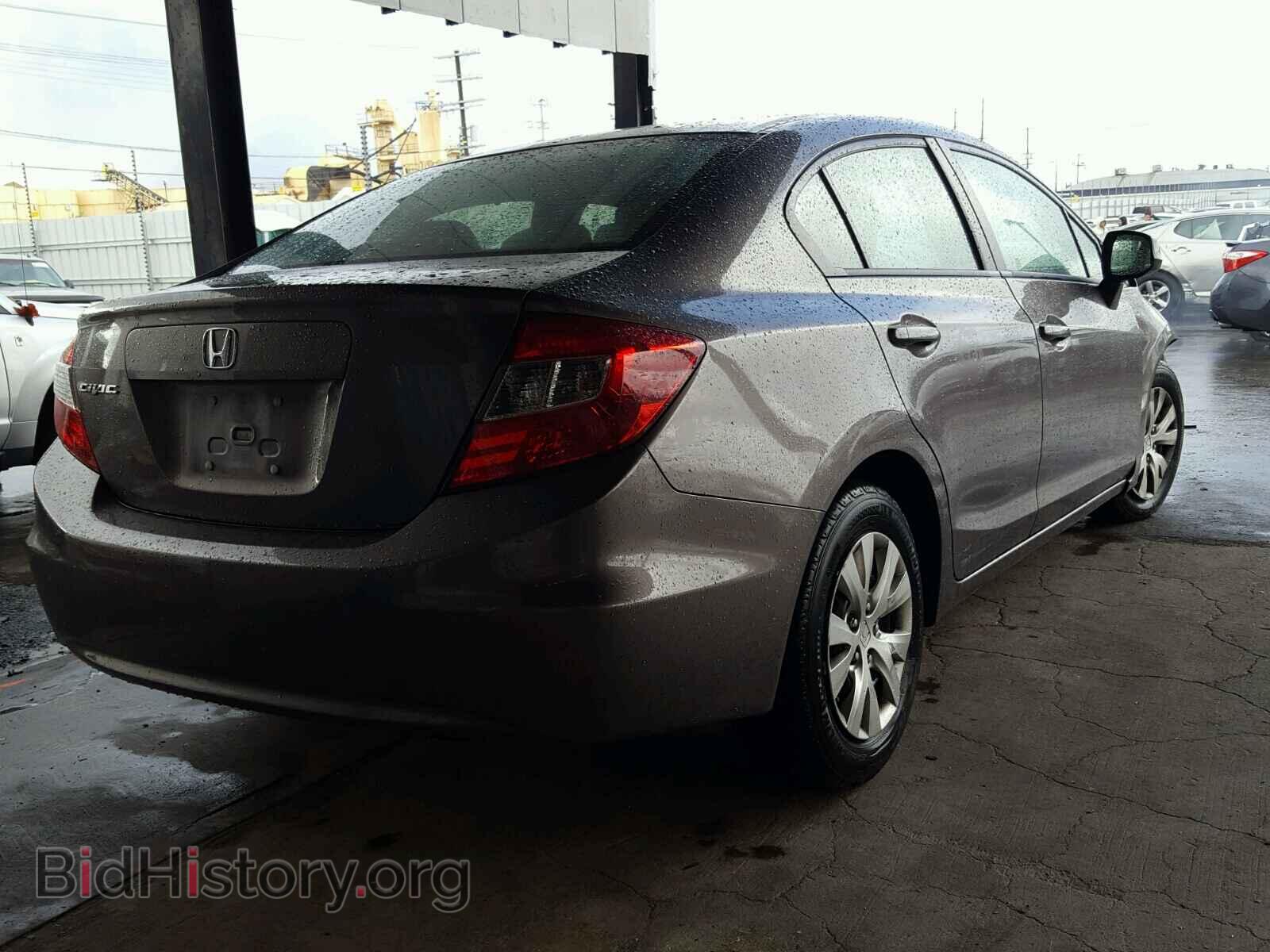 2012 HONDA CIVIC - VIN: 2HGFB2F54CH589512 - Фото 4