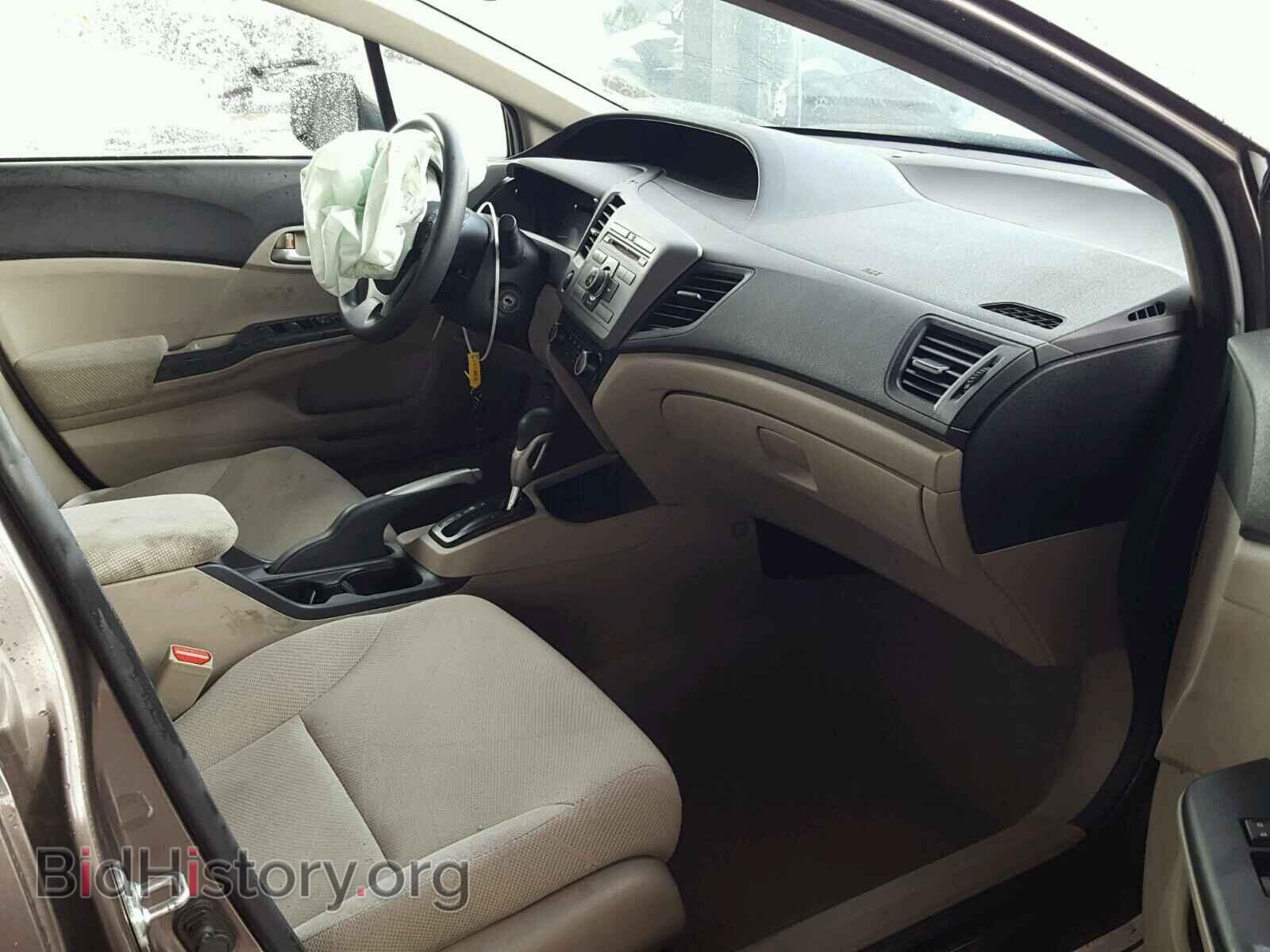 2012 HONDA CIVIC - VIN: 2HGFB2F54CH589512 - Фото 5