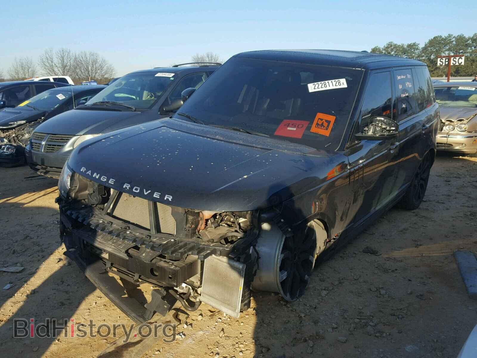 2014 LAND ROVER RANGE ROVE - VIN: SALGS2TF9EA154060 - Фото 2
