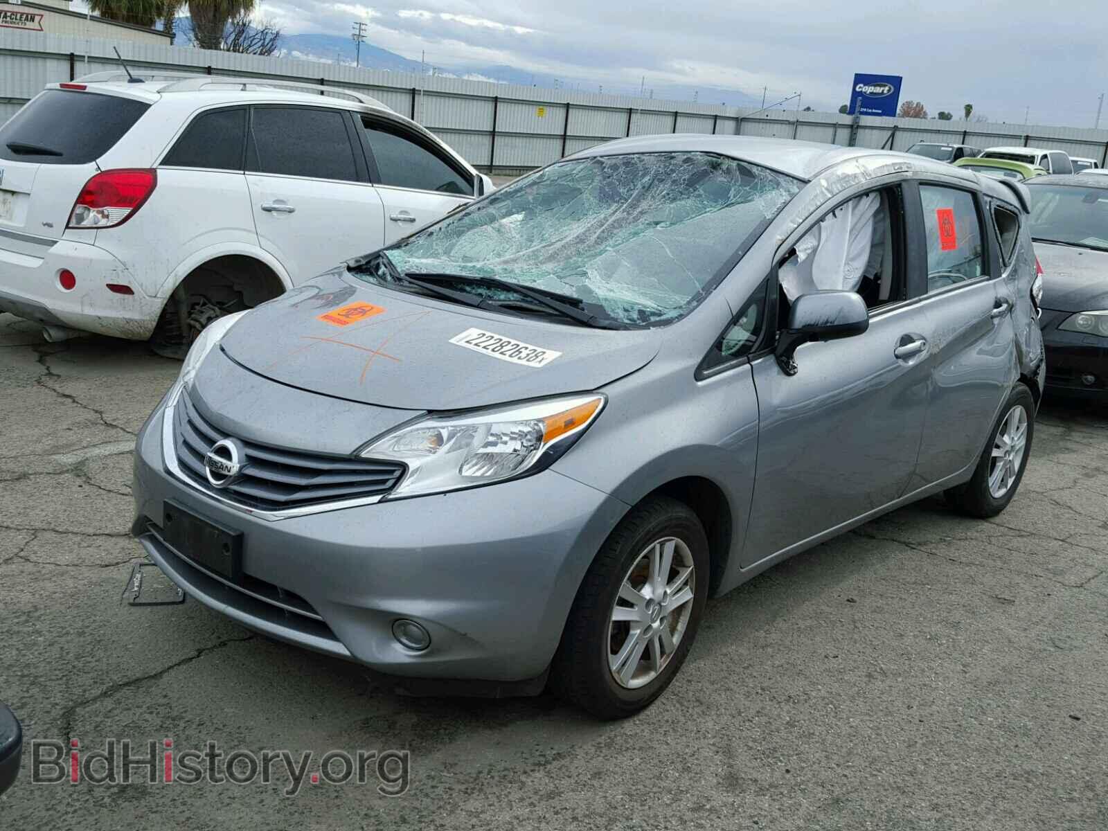2014 NISSAN VERSA - VIN: 3N1CE2CPXEL398107 - Фото 2