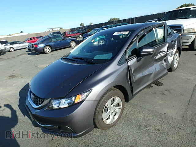 2014 HONDA CIVIC - VIN: 19XFB2F55EE272013 - Фото 2