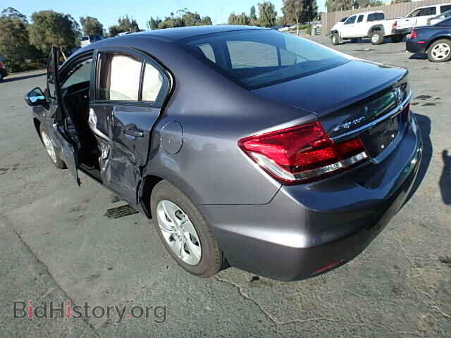 2014 HONDA CIVIC - VIN: 19XFB2F55EE272013 - Фото 3