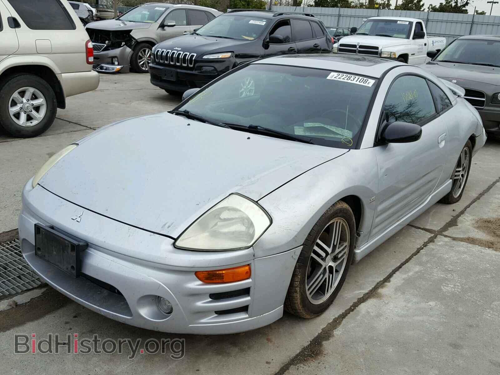 2003 MITSUBISHI ECLIPSE - VIN: 4A3AC74H73E156111 - Фото 2