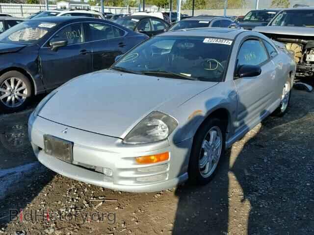 2000 MITSUBISHI ECLIPSE - VIN: 4A3AC84L0YE077168 - Фото 2