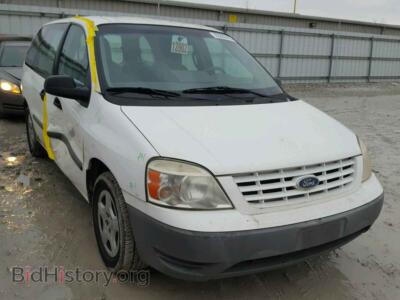 2006 Ford FREESTAR, белый — VIN 2FTZA54676BA13982, Copart