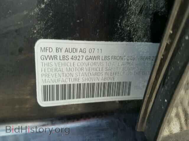 2012 AUDI A4 - VIN: WAUFFAFL6CN005935 - Фото 10