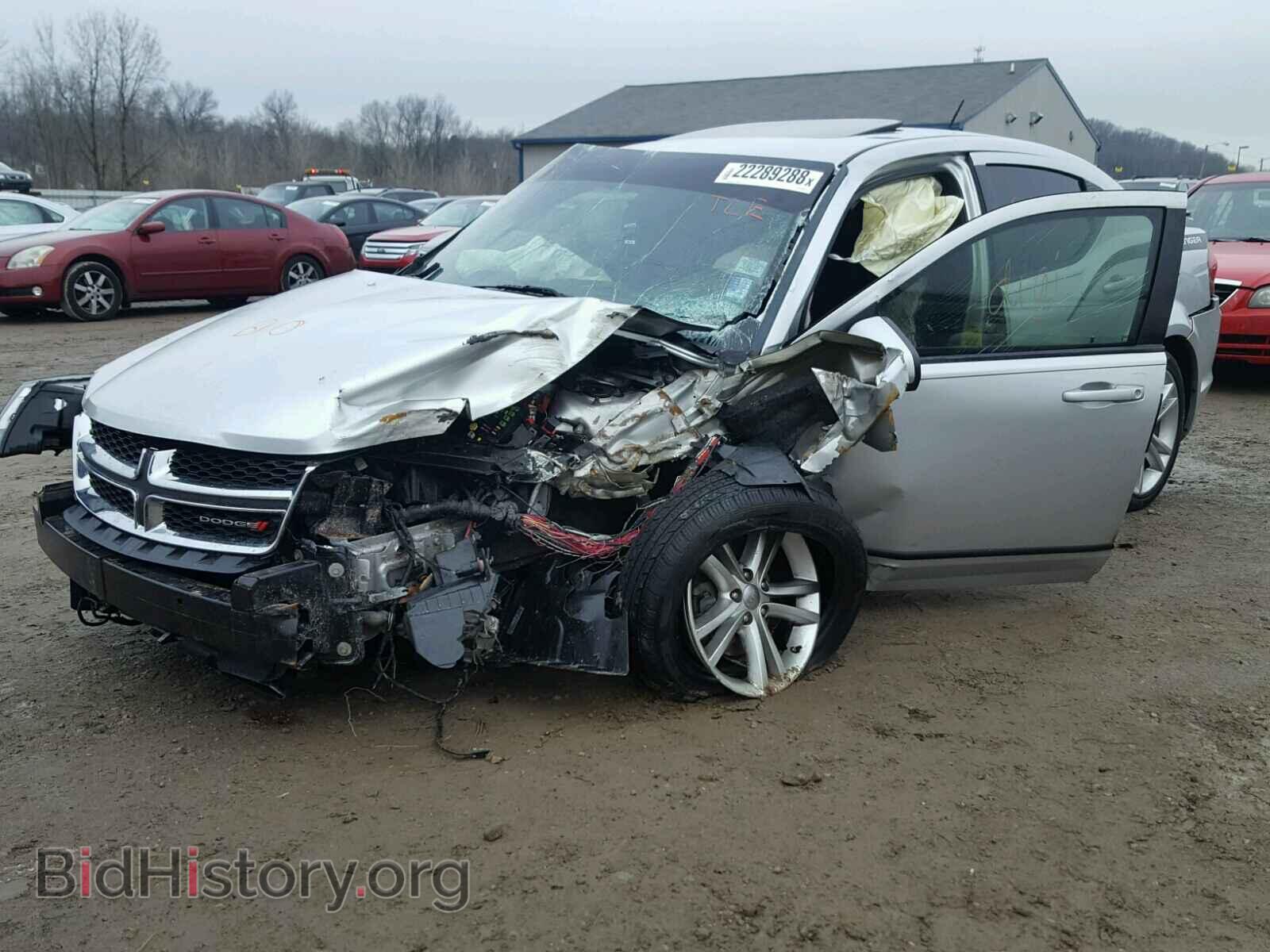 2012 DODGE AVENGER - VIN: 1C3CDZEG4CN293537 - Фото 2